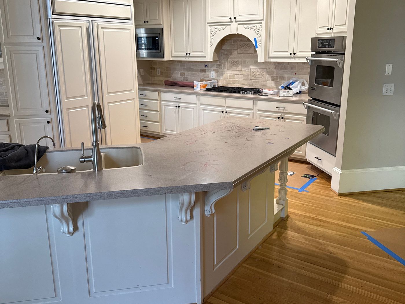 Before: an Alpharetta kitchen remodel